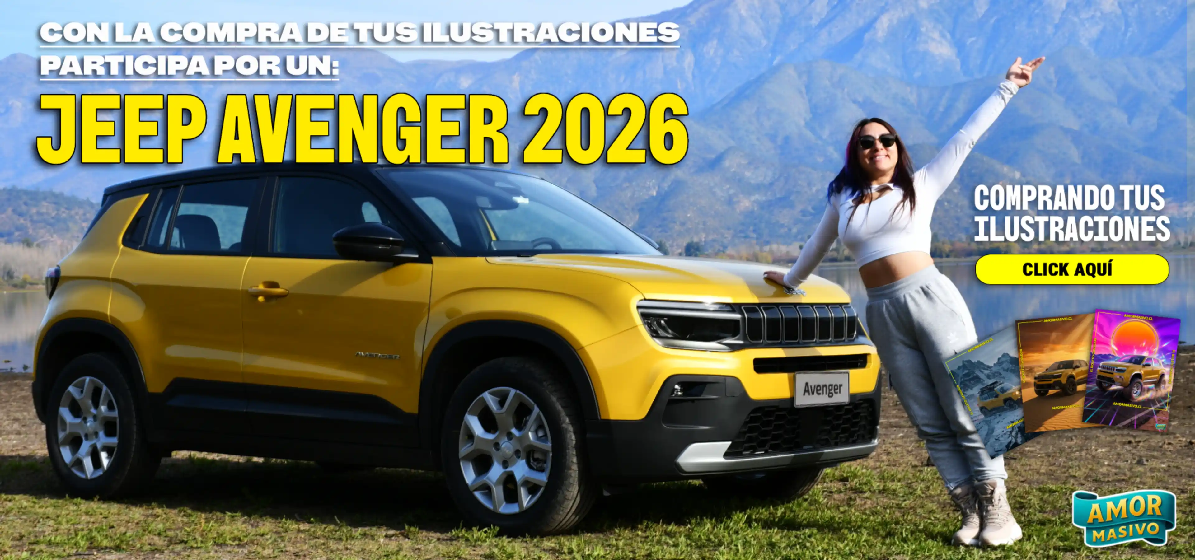 Jeep Avenger 2026 - Amor Masivo