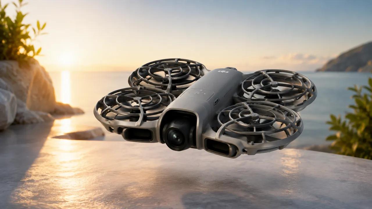 Dron DJI Neo 2 volando